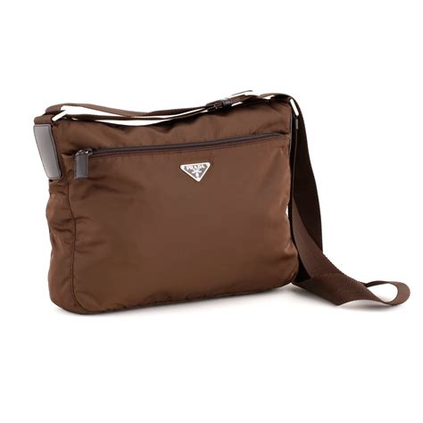 prada crossbody bag brown|Prada crossbody bag nylon sale.